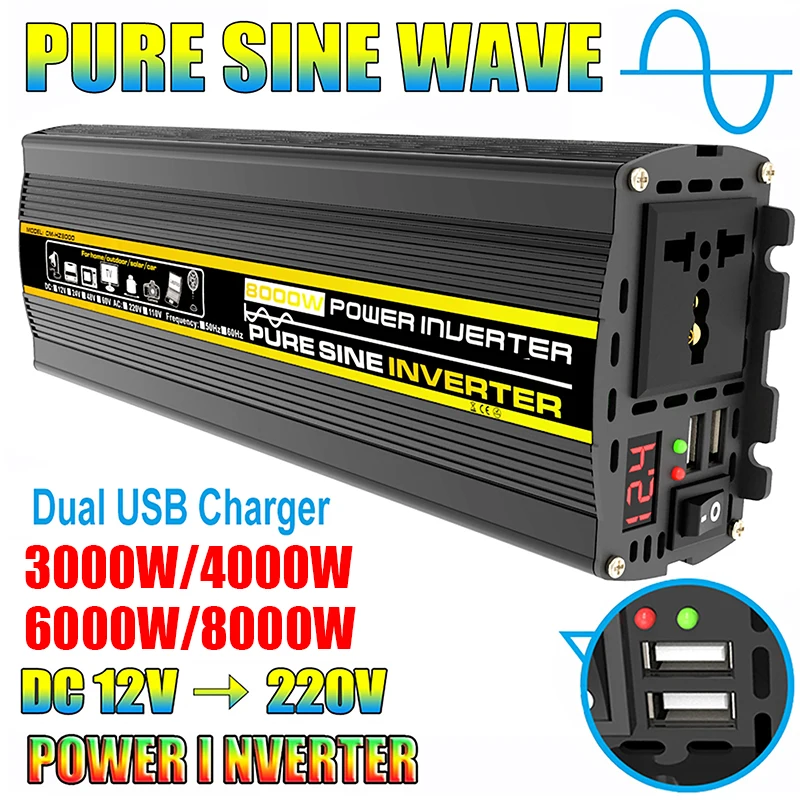 Ac Outdoor Power - Onduleur de puissance à onde sinusoïdale
