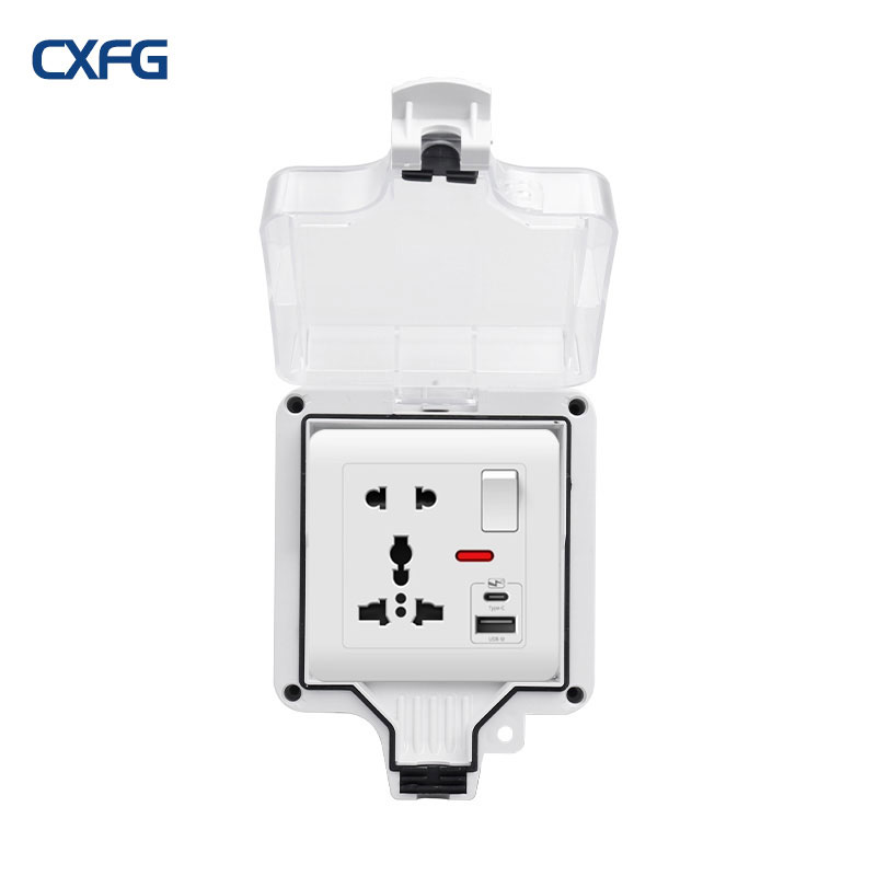 Outdoor Power Adapter Usb C - Prise étanche extérieure IP66 de Type