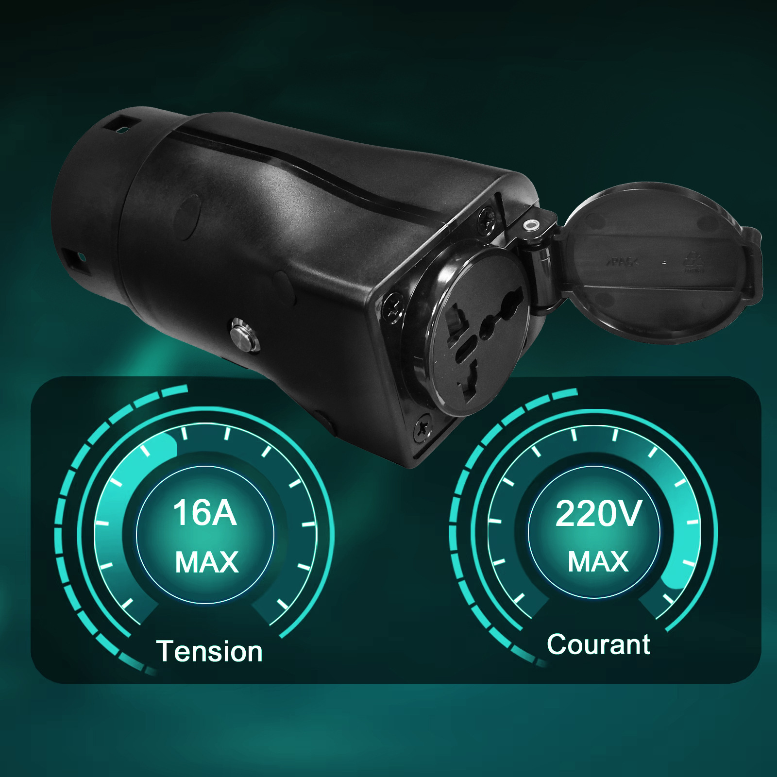 Ac Outdoor Power - Pistolet de décharge, norme européenne, 3,5