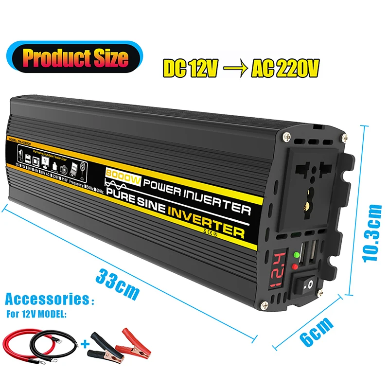 Onduleur de puissance à onde s - Ac Outdoor Power avis et prix