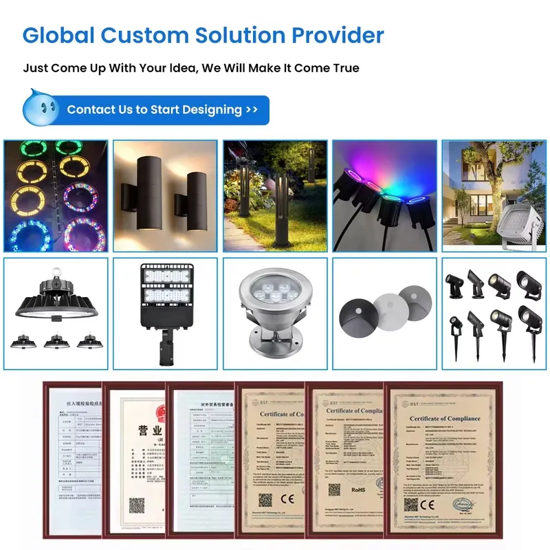 Lampe à bollard LED COB, IP65, - Ac Outdoor Power avis et prix