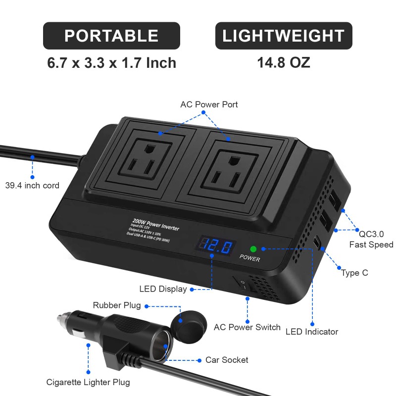 Convertisseur d'alimentation p - Outdoor Power Adapter Usb C avis et prix